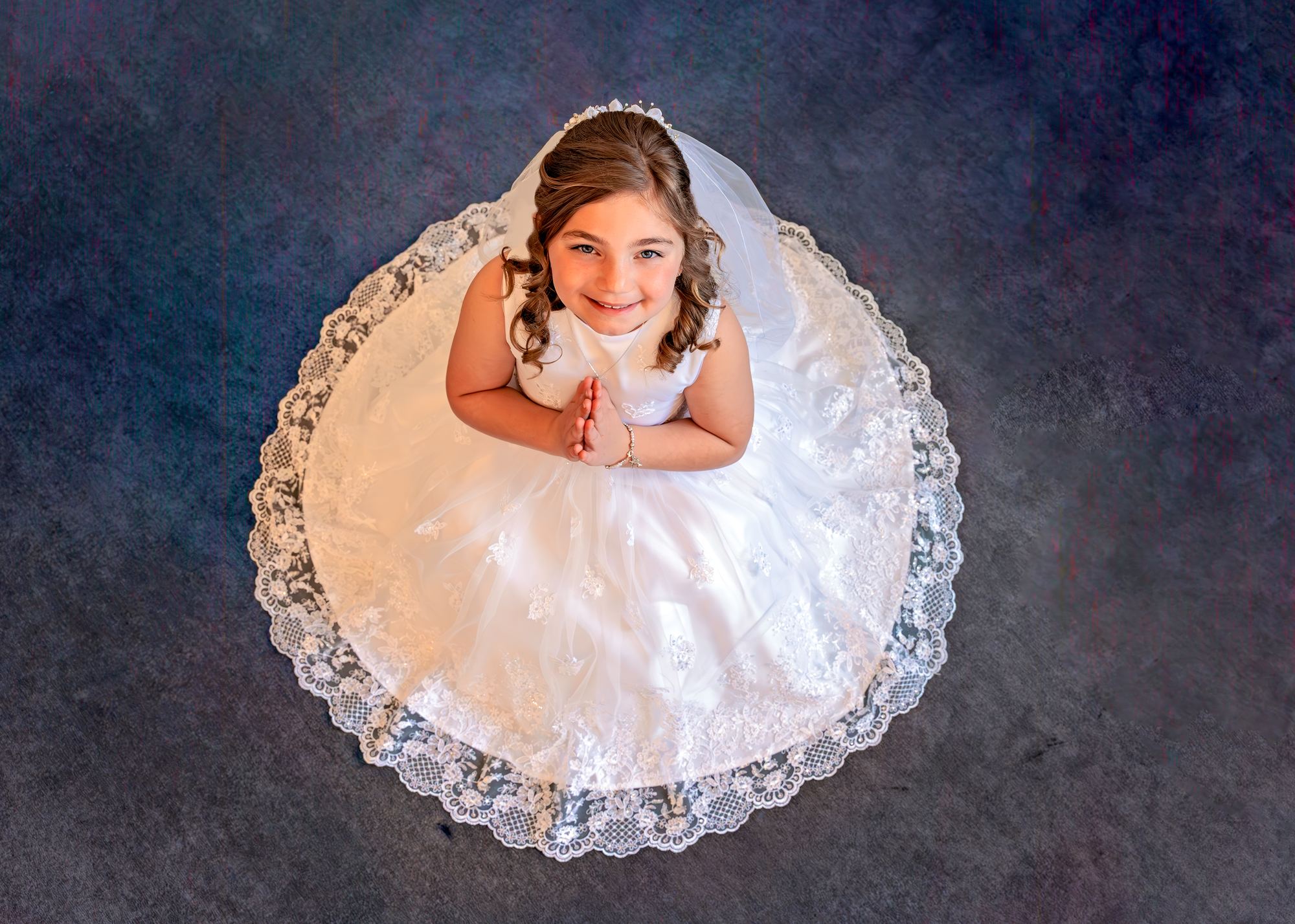 First Communion and milestone photography by Diane Custer